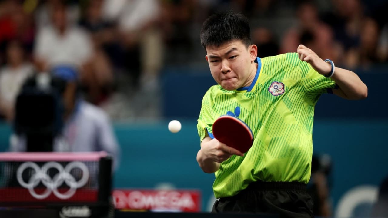 Tisch Einzel Achtelfinale Tag Abend Tischtennis Olympische