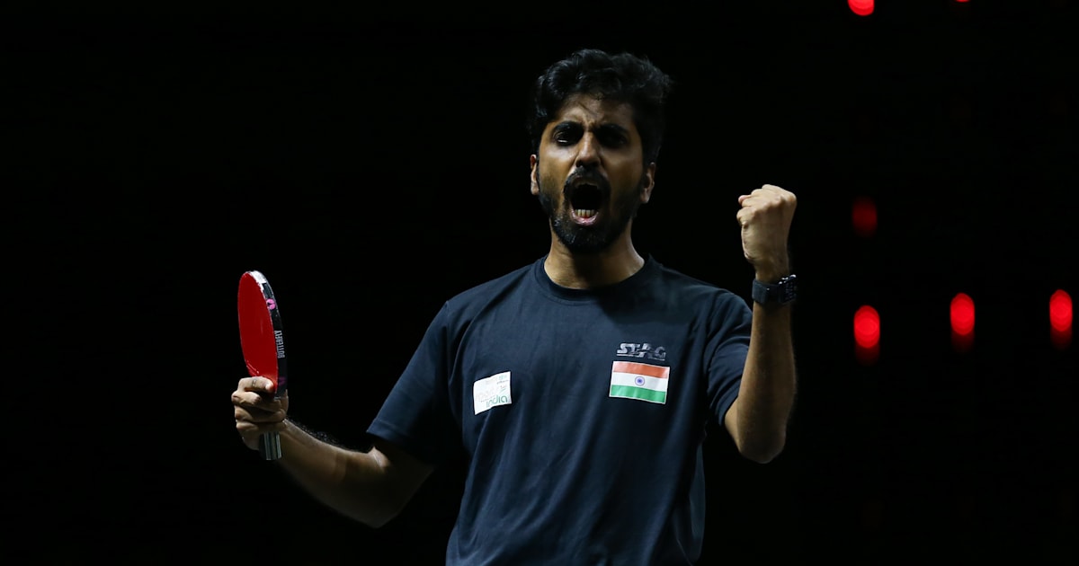 Wtt Feeder Beirut Indias G Sathiyan Wins Singles Table Tennis Title