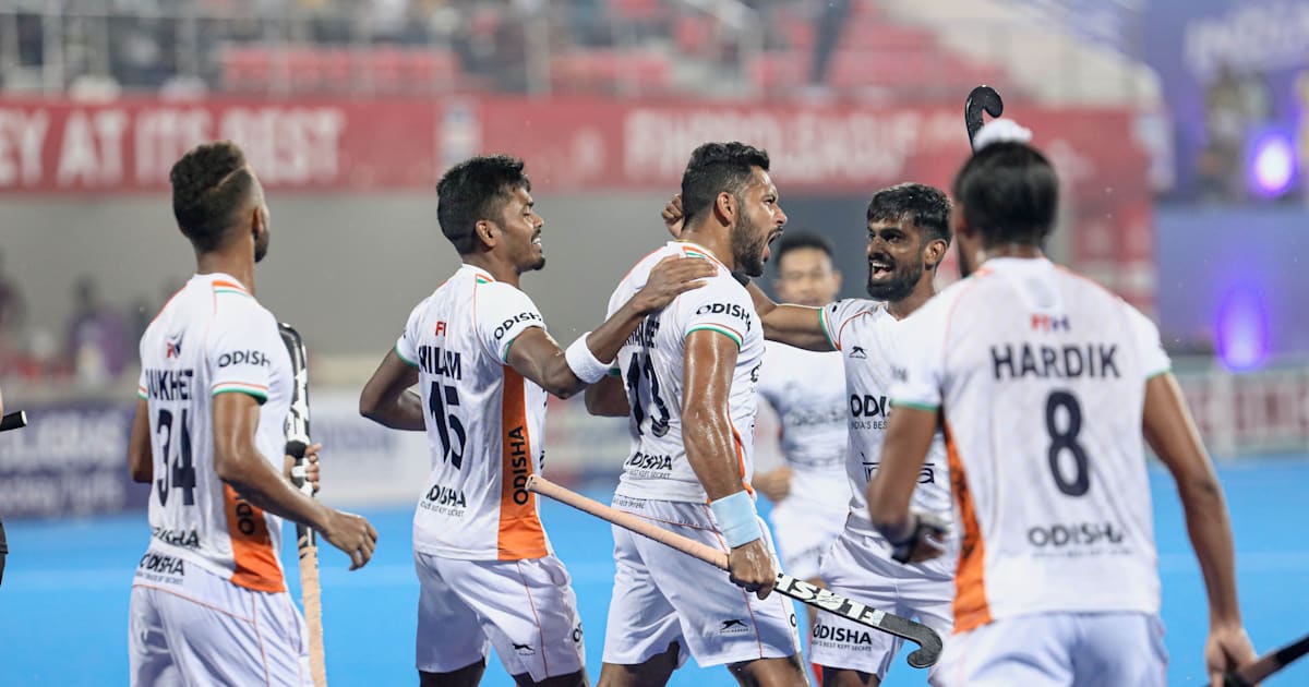 Fih Pro League Hockey India Beat New Zealand