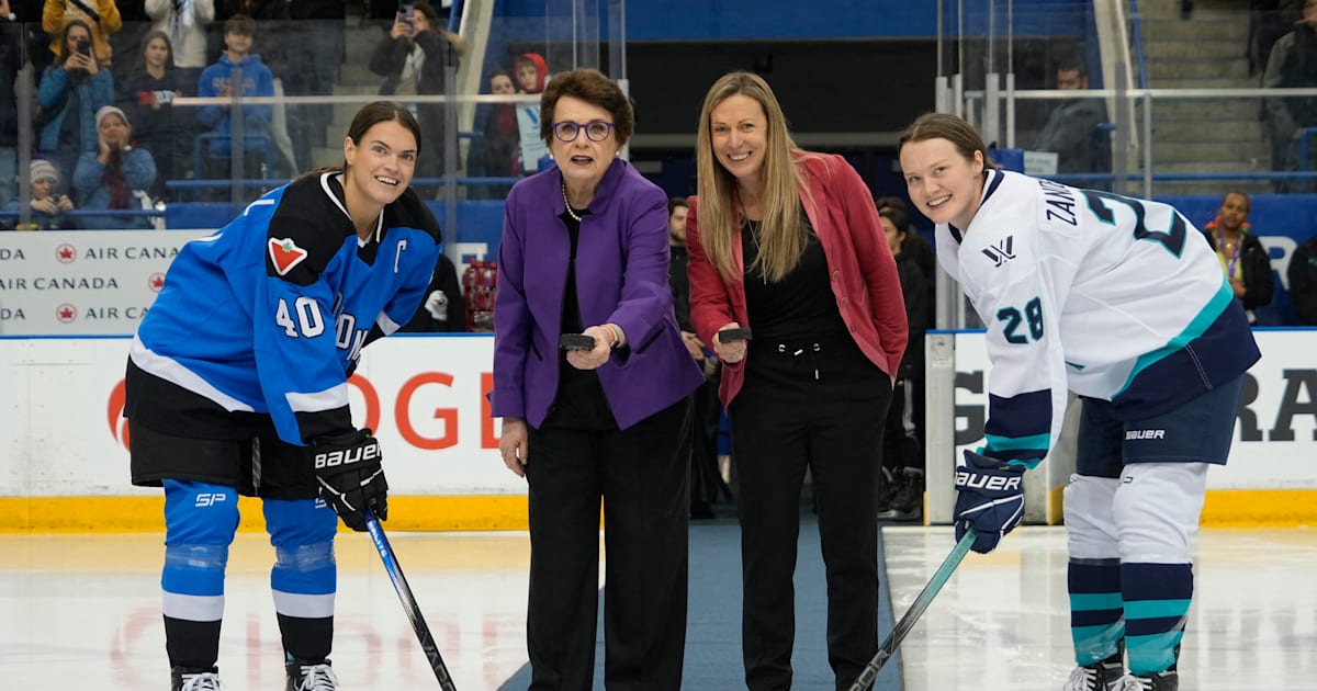 New York Defeats Toronto In Inaugural PWHL Game With Billie Jean King