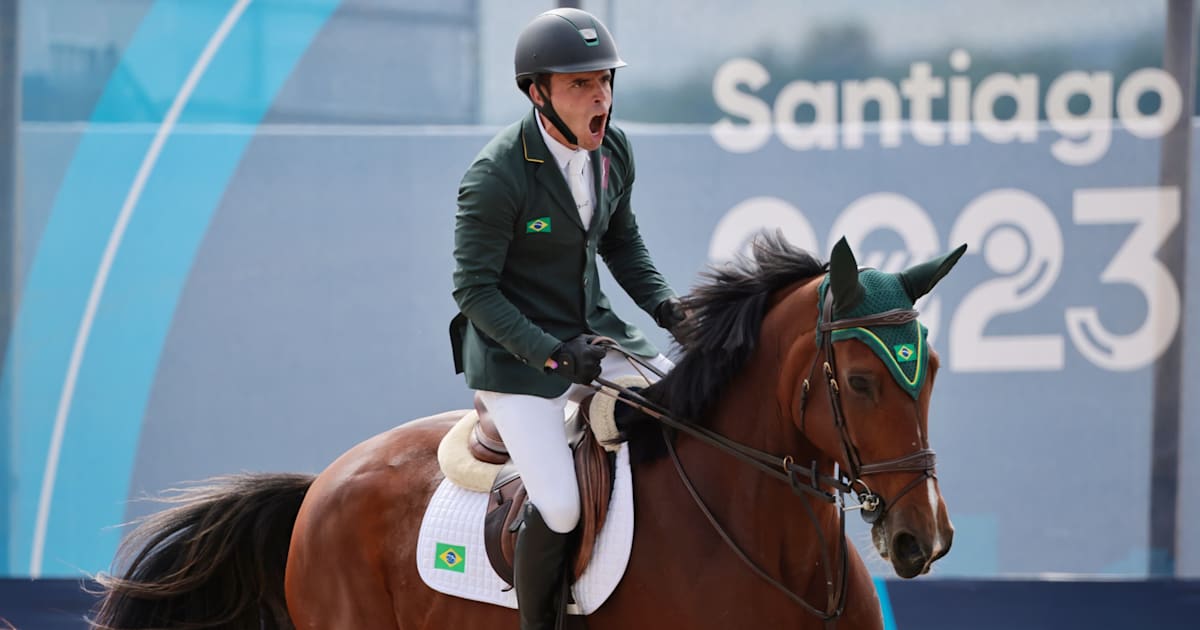 Ca Ula Da Sele O Stephan Barcha Ouro No Hipismo Saltos Dos Jogos