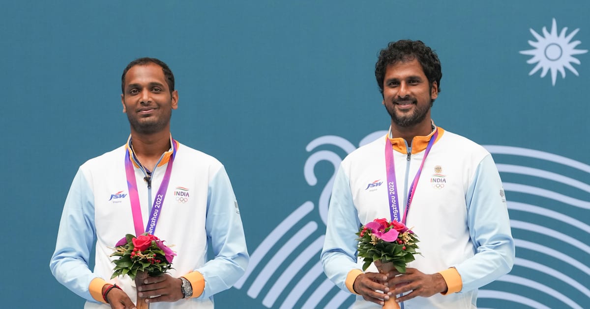 Asian Games Tennis Saketh Myneni Ramkumar Ramanathan Win Mens