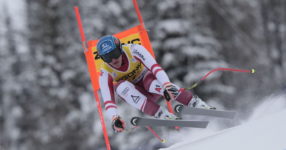 Matthias Mayer remporte la première descente de lannée à Lake Louise