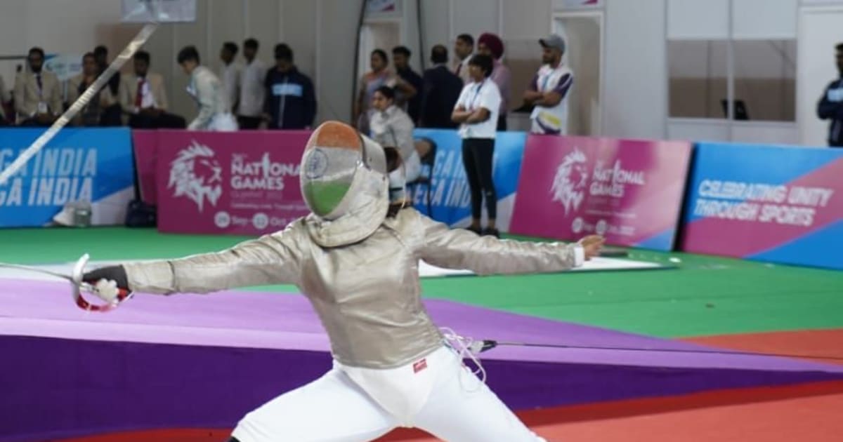 Bhavani Devi Wins Hat Trick Of Gold Medals At National Games 2022