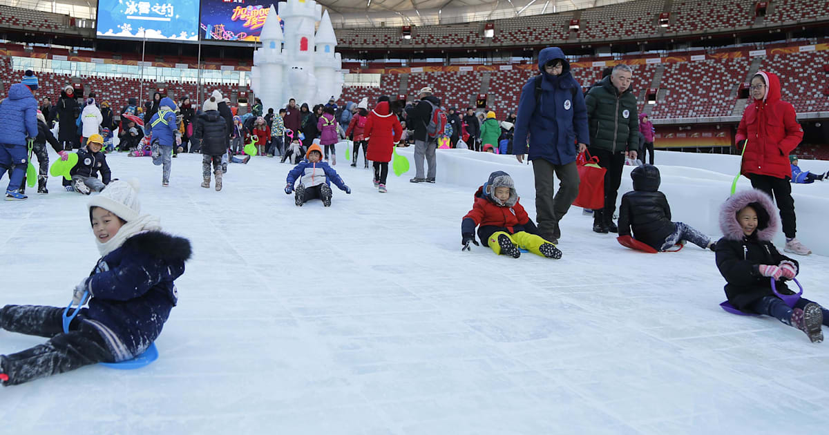 Olympic Legacy Lives On As Birds Nest Is Transformed Into A Winter