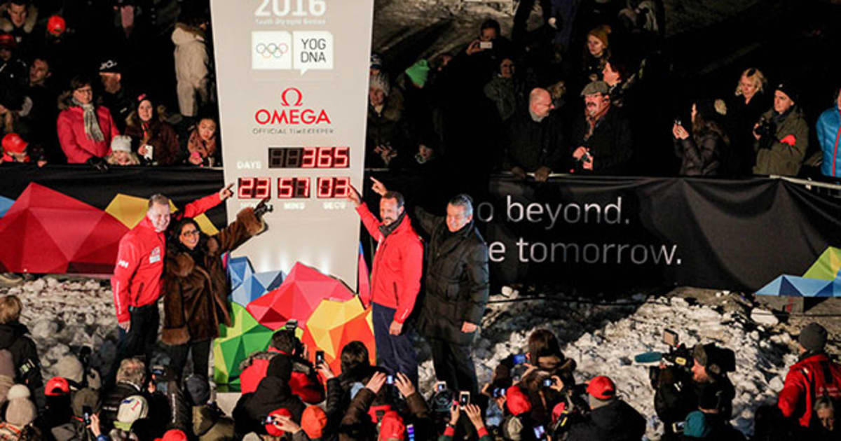 A Royal Countdown To Lillehammer One Year To Go Olympic News