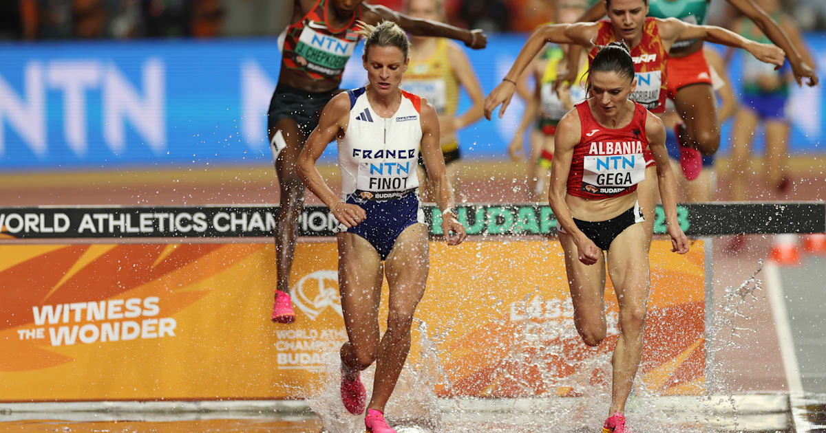 Championnats Du Monde D Athl Tisme M Steeple Alice Finot