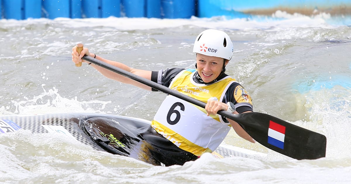 Championnats du monde de canoë slalom 2023 Jules Bernardet Marjorie