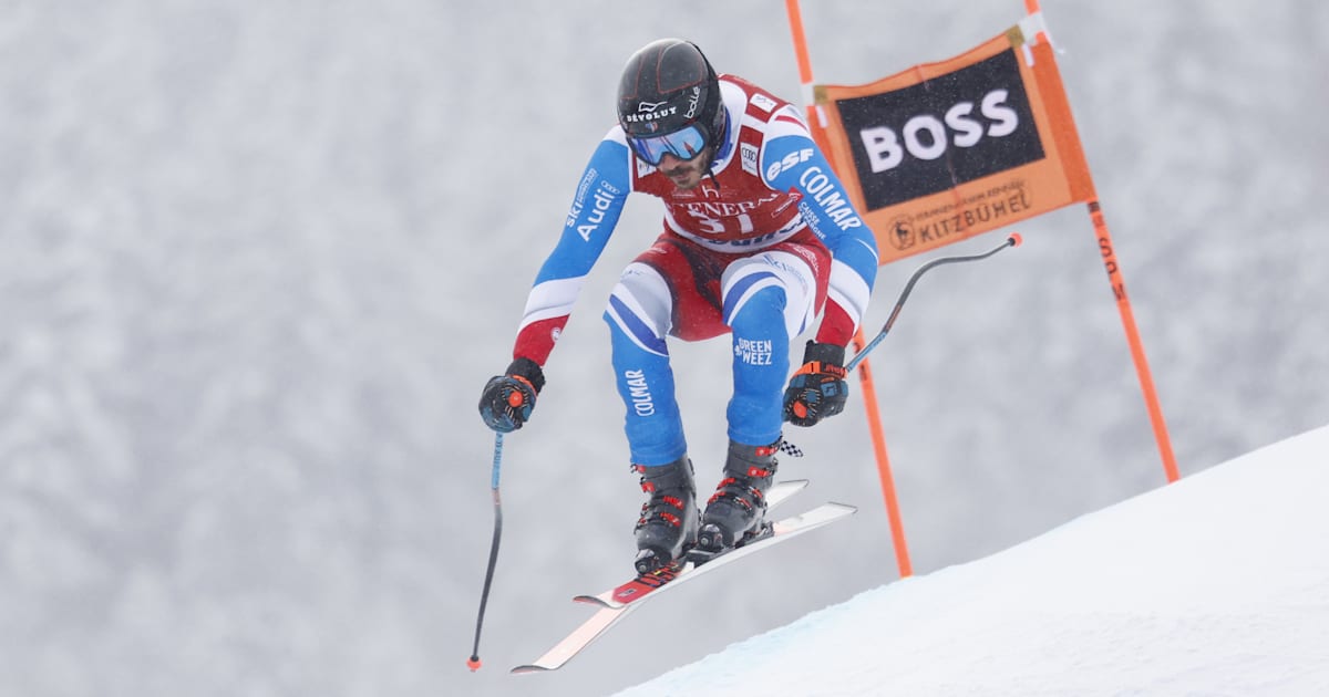 Descente De Bormio Cyprien Sarrazin Cr E L Exploit Nils Alphand Dans