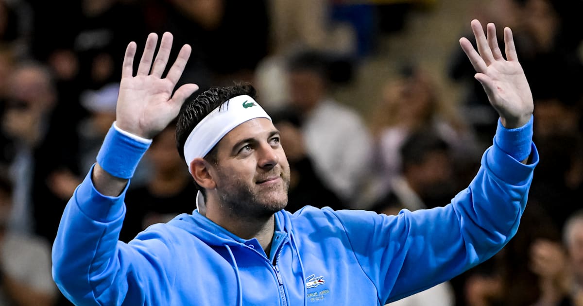 El Emotivo Adi S De Juan Martin Del Potro Al Tenis Partido Contra