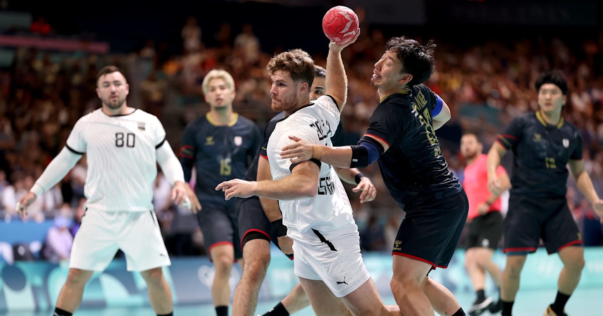 Herren Vorrunde JPN GER Handball Olympische Spiele Paris 2024