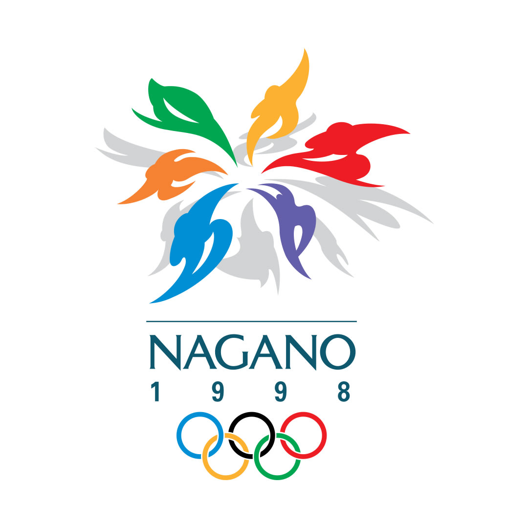 Nagano 1998 Olympic logo, poster design & look of the games