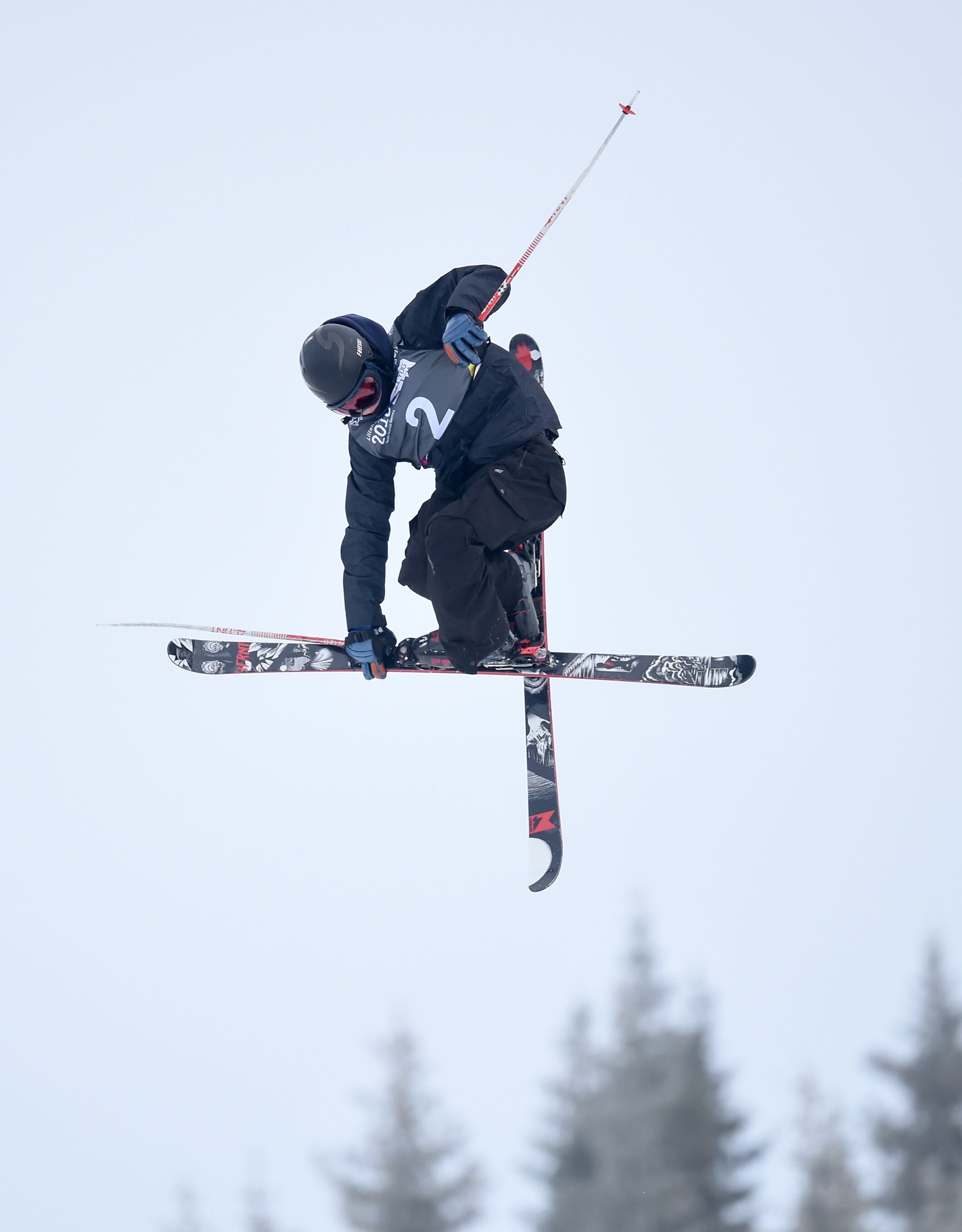 Norway's Birk Ruud scored the gold in the men's ski slopestyle event. Photo: YIS / IOC Bob Martin