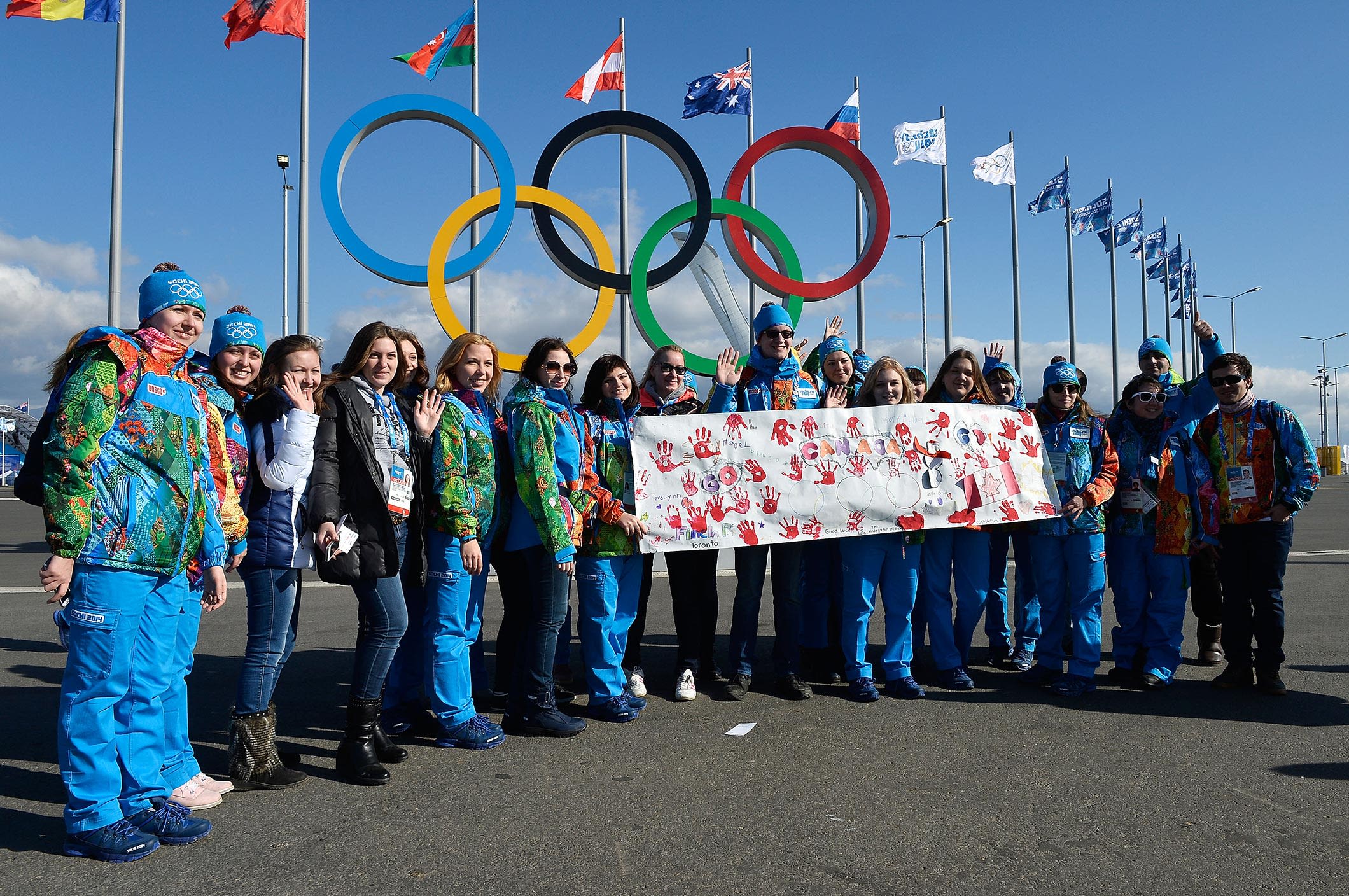 Sochi 2014 Volunteers / Getty Images