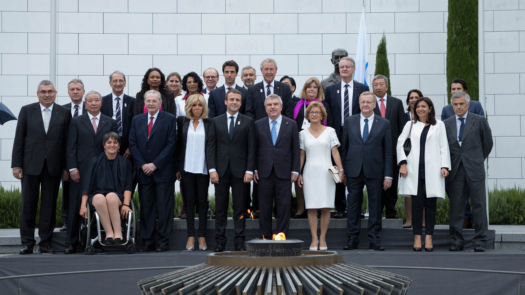 Paris 2024 delegation and the IOC Executive Board