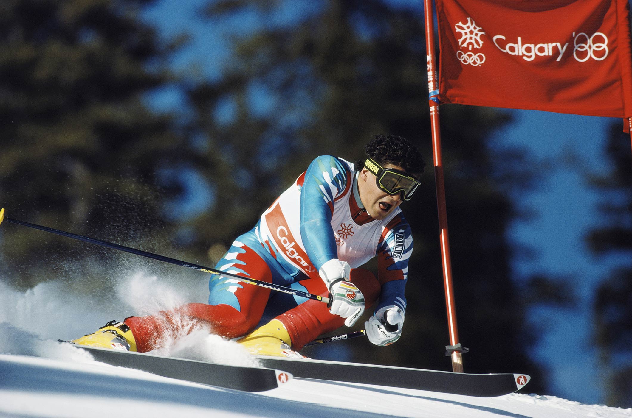 Alberto tomba alpine skiing