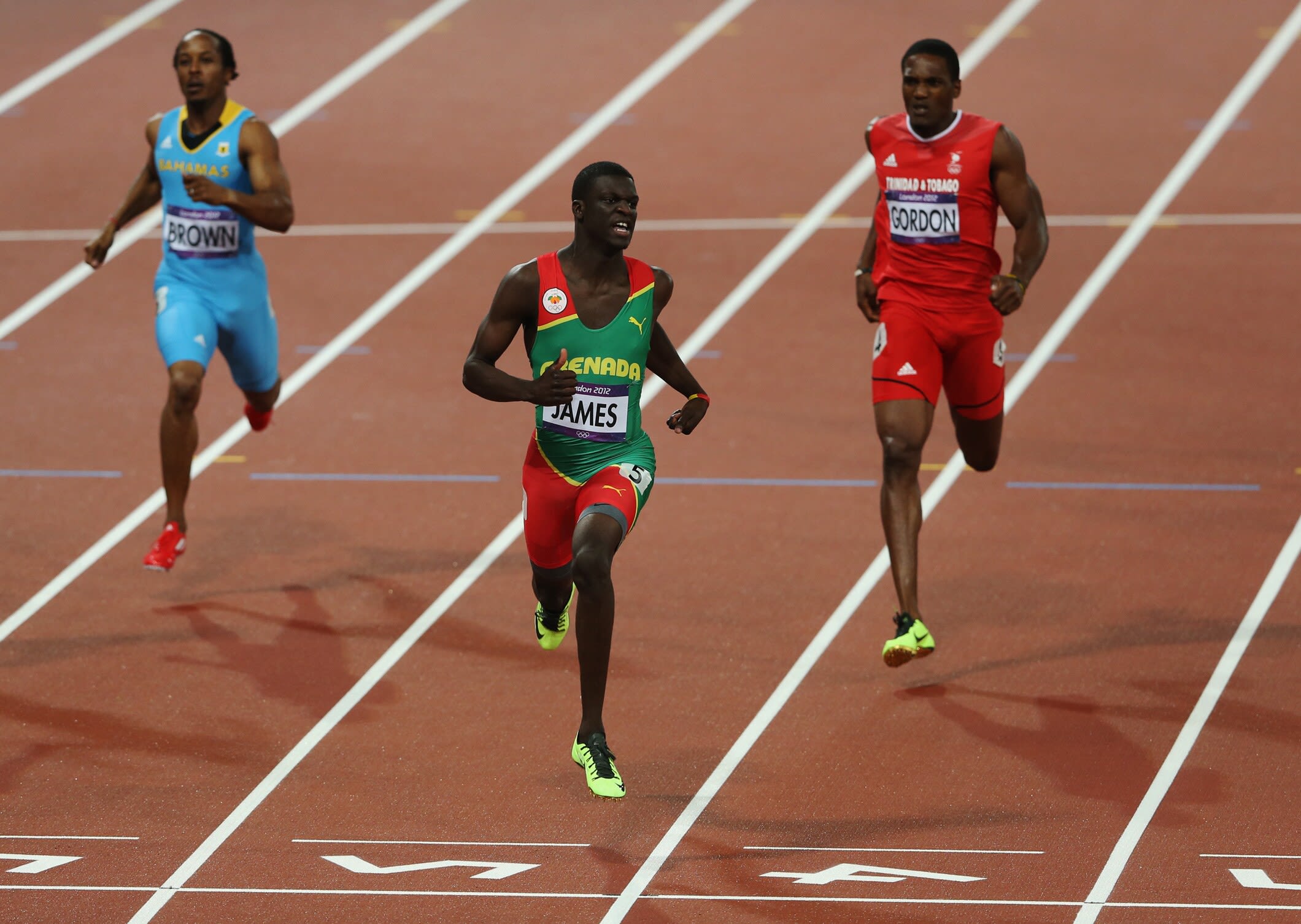 Kirani James racing to Olympic glory in London 2012