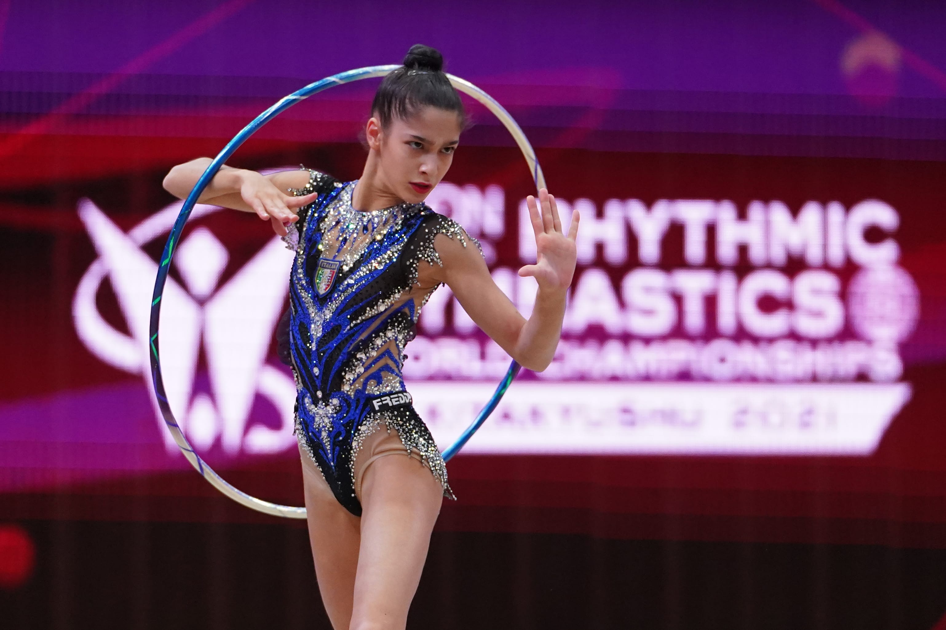 Rhythmic Gymnastics: Italy's Sofia Raffaeli claims historic gold