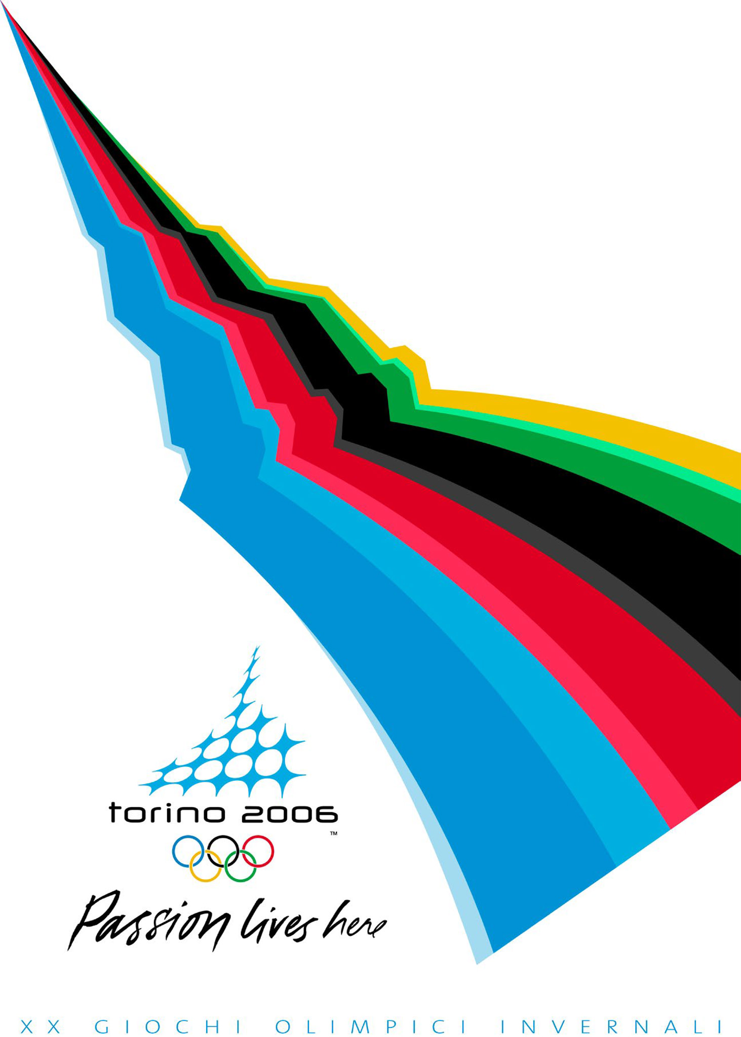 Turin 2006 Olympic logo, poster design & look of the games