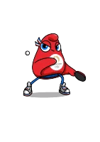 Mascot of Table Tennis