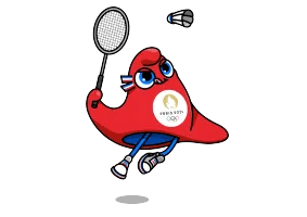 Mascot of Badminton
