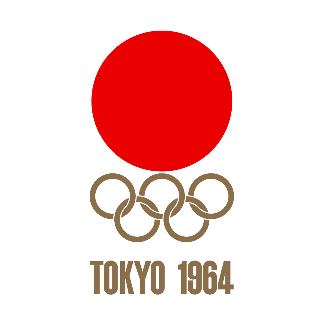 1964年 東京オリンピック 公式ポスター 五輪 東京五輪 日の丸 亀倉雄策