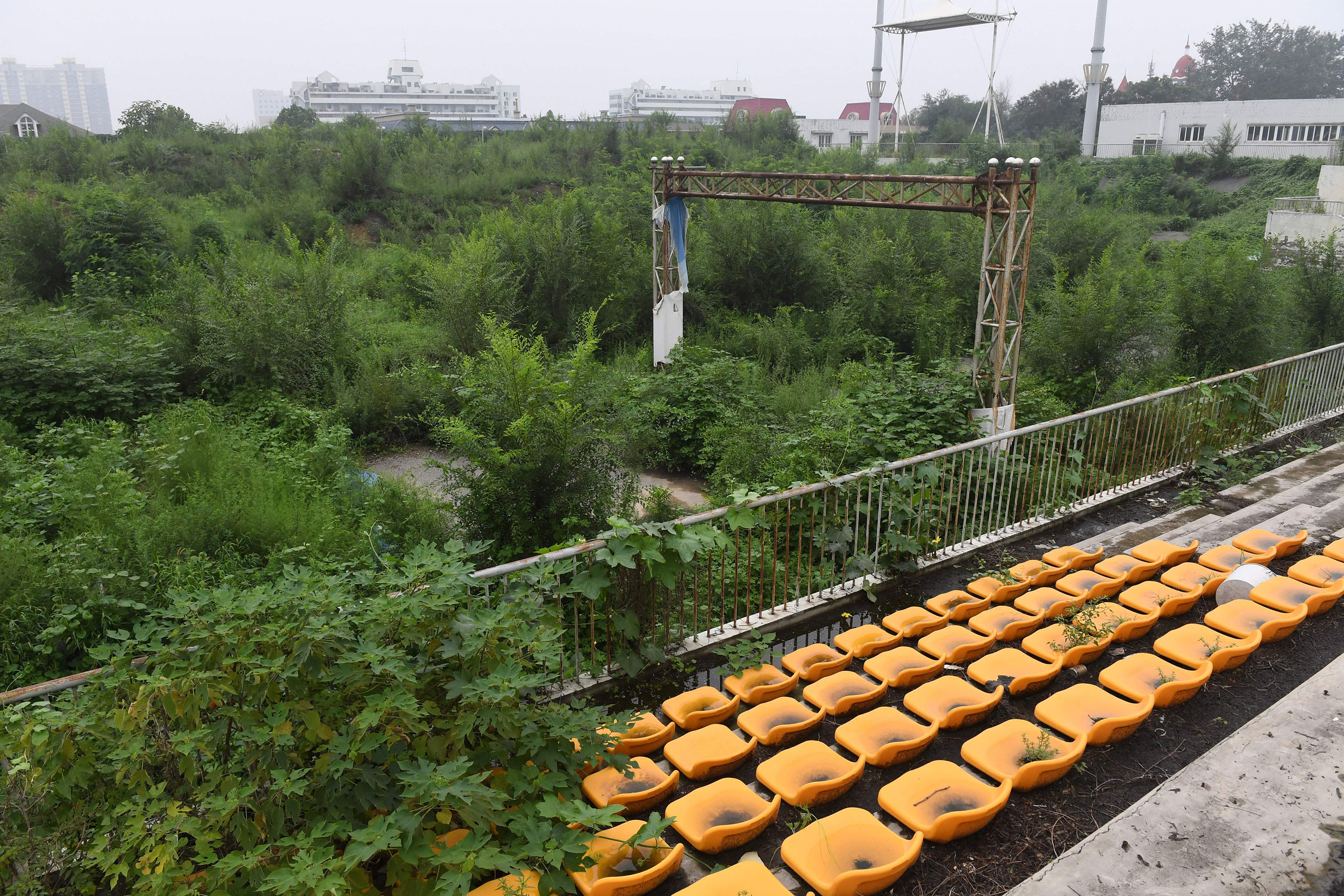 Bejing 2008 Laoshan BMX venue - GREG BAKER/AFP via Getty Images 