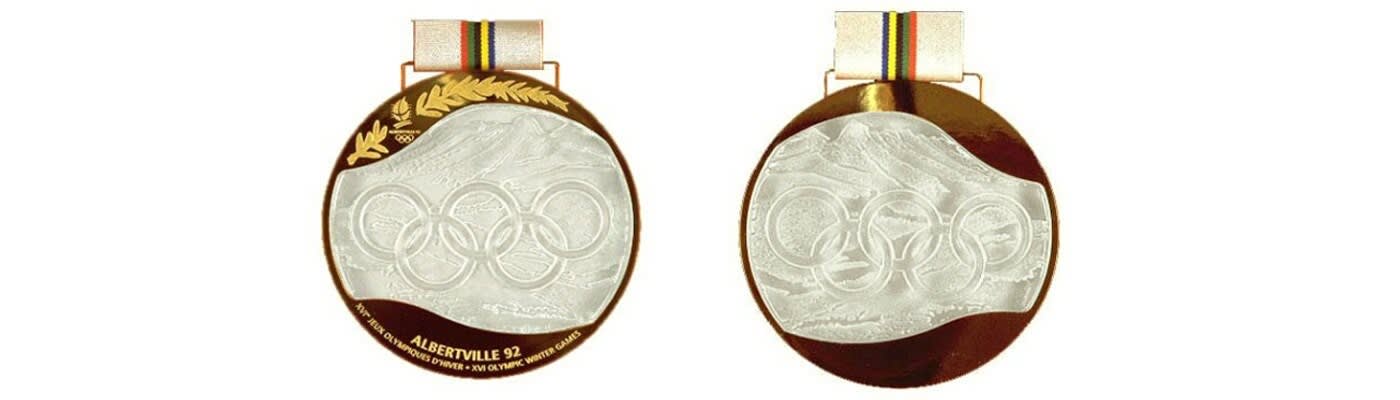 アルベールビル1992オリンピックメダル - デザイン、歴史、写真
