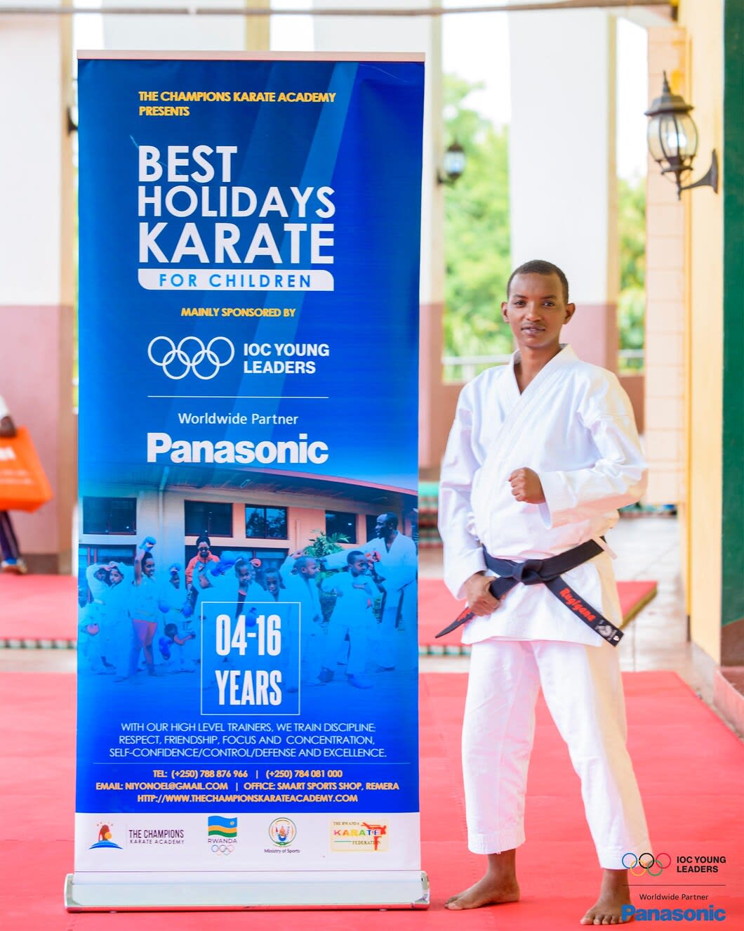 IOC Young Leader Jean-Claude Rugigana - Learning through karate - Olympic  News