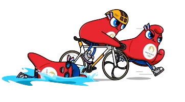 Mascot of Triathlon