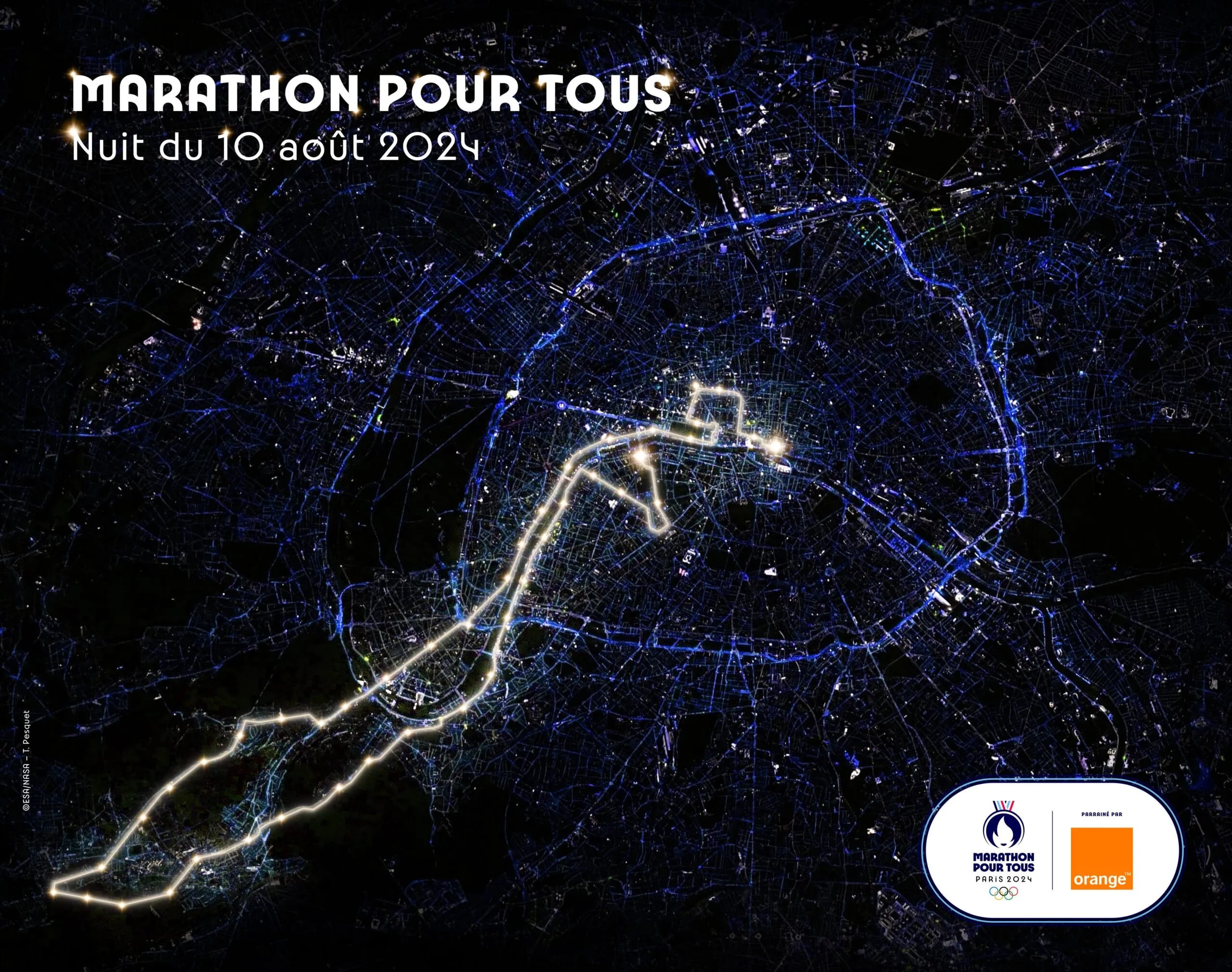 Marathon Pour Tous Trajeto