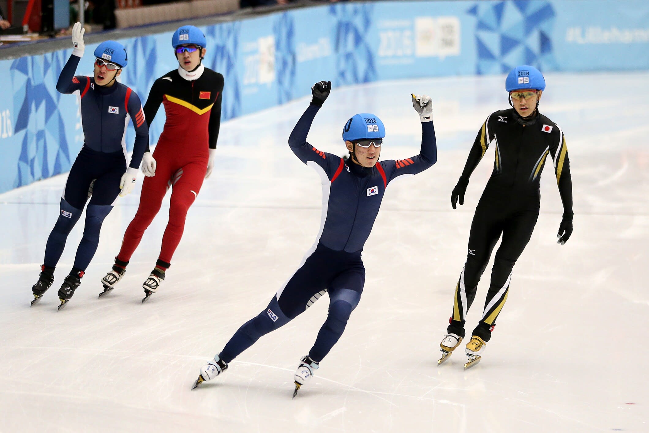 Korean dreams of another double denied in ladies’ 500m final