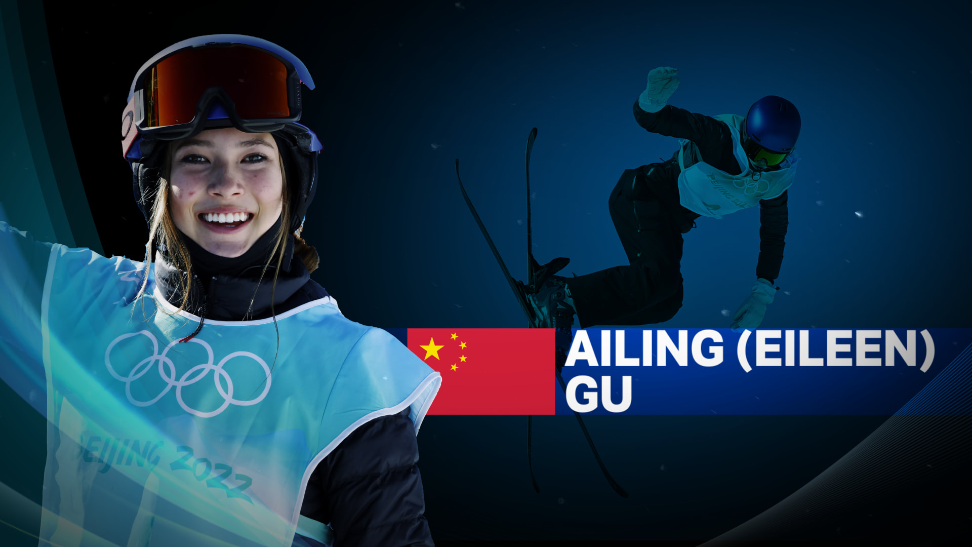 Freestyle skier Eileen Gu Ailing attends IWC event on August 1