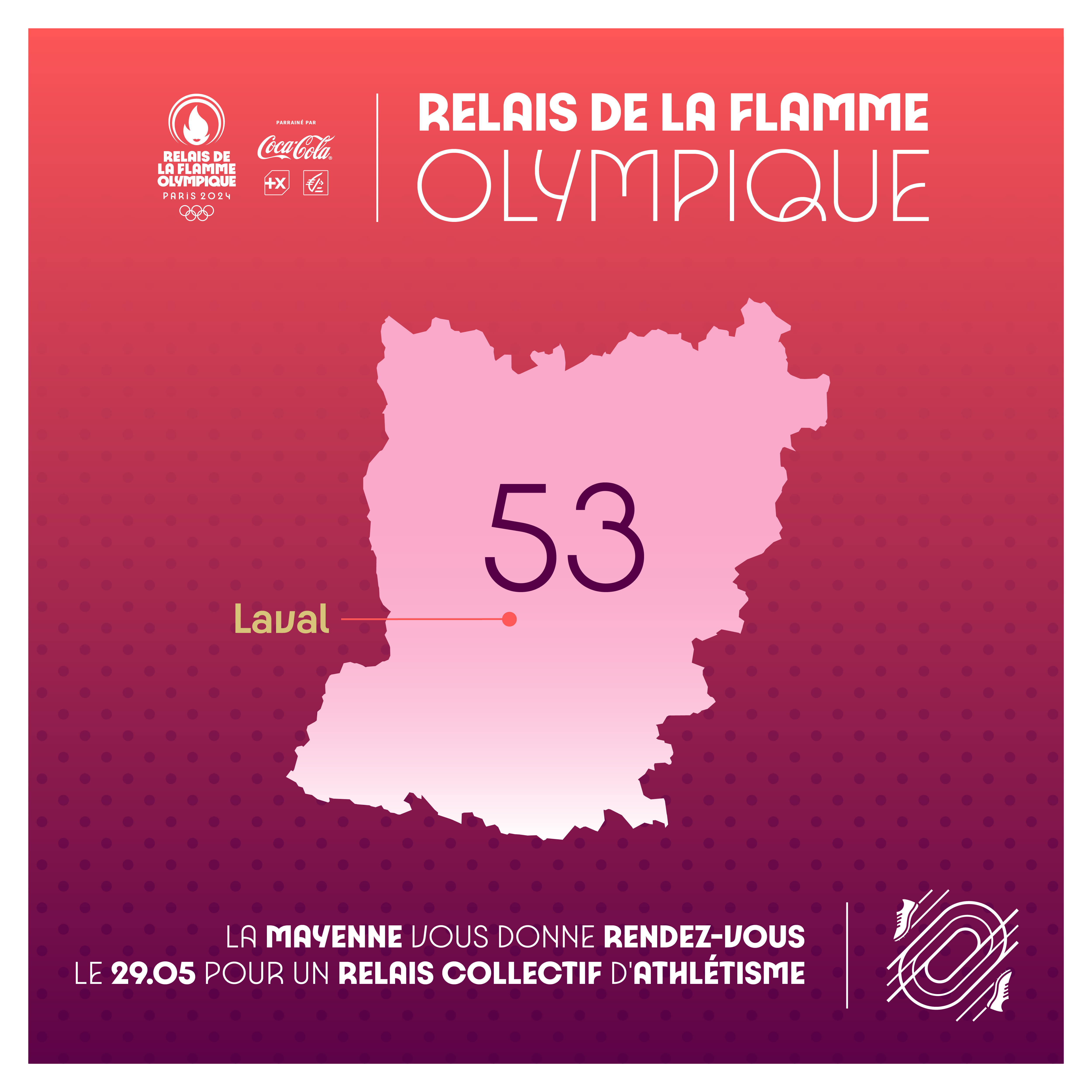 Paris2024 Carte relais collectif MAYENNE