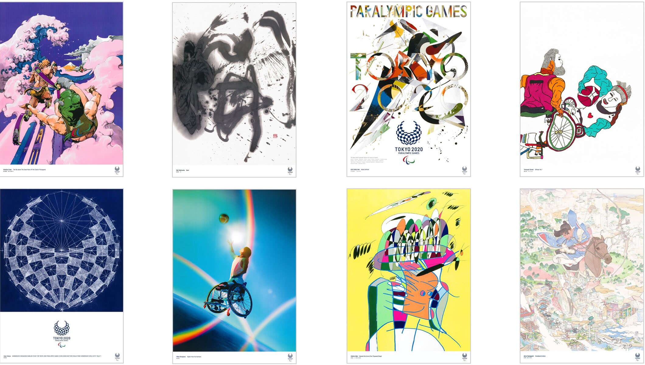 Tokyo 2020 unveils official art posters to celebrate the Games