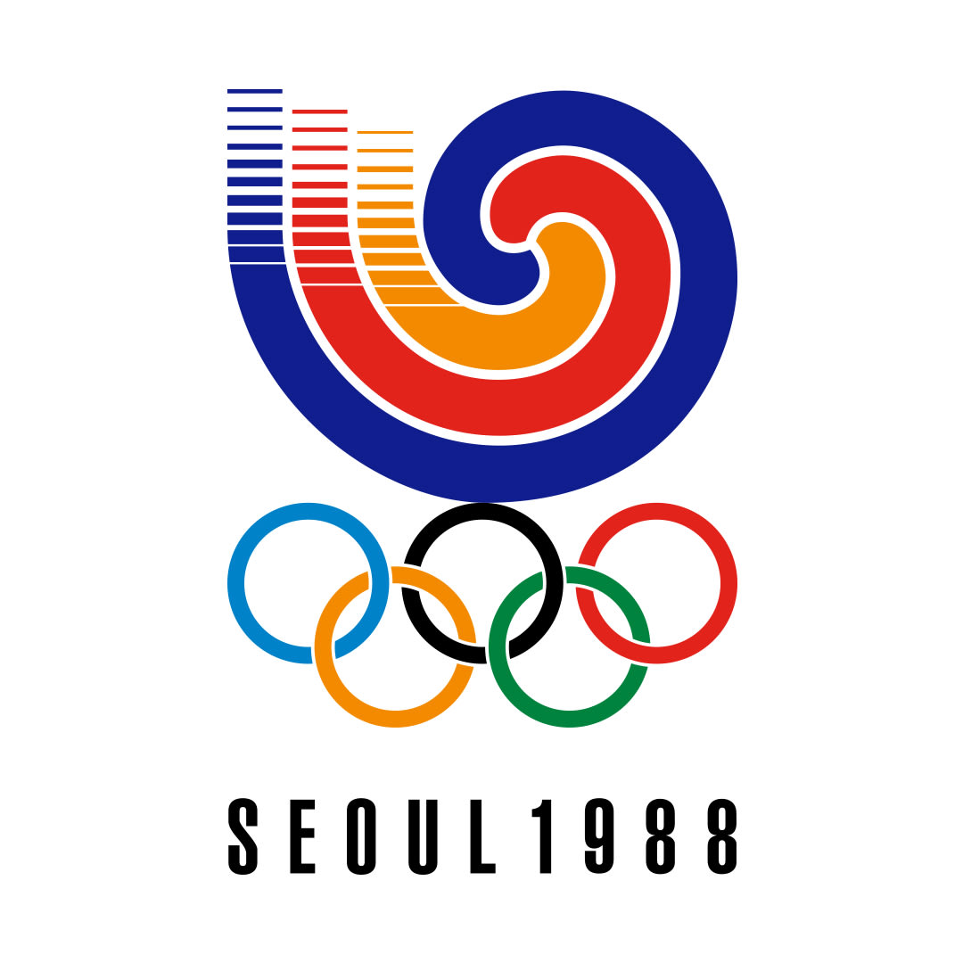 Logo olimpico de Seul 1988 diseno del poster e imagen de los Juegos