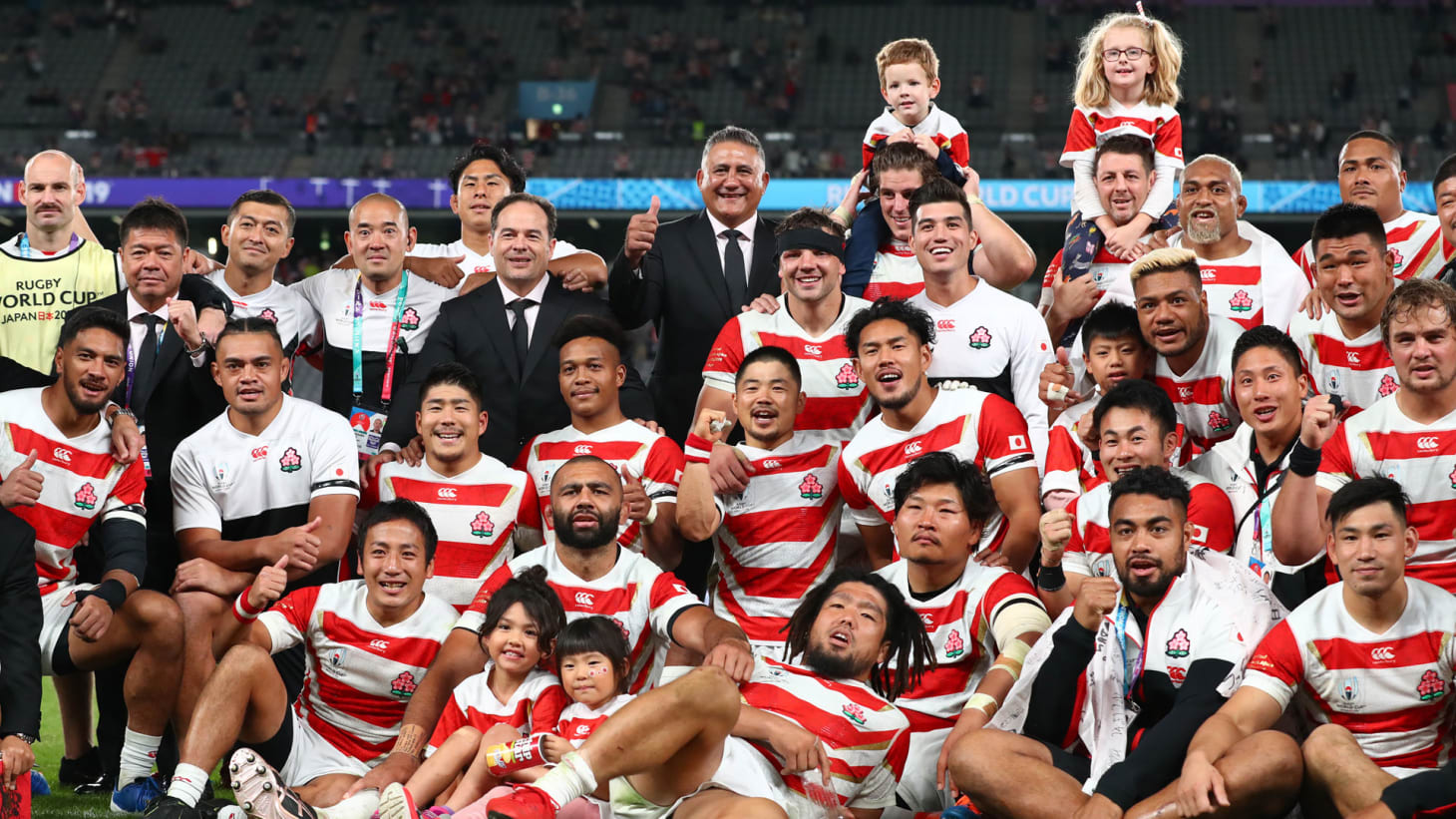 ラグビー日本代表2019年 サインカード ラグビー ワールドカップ 2023