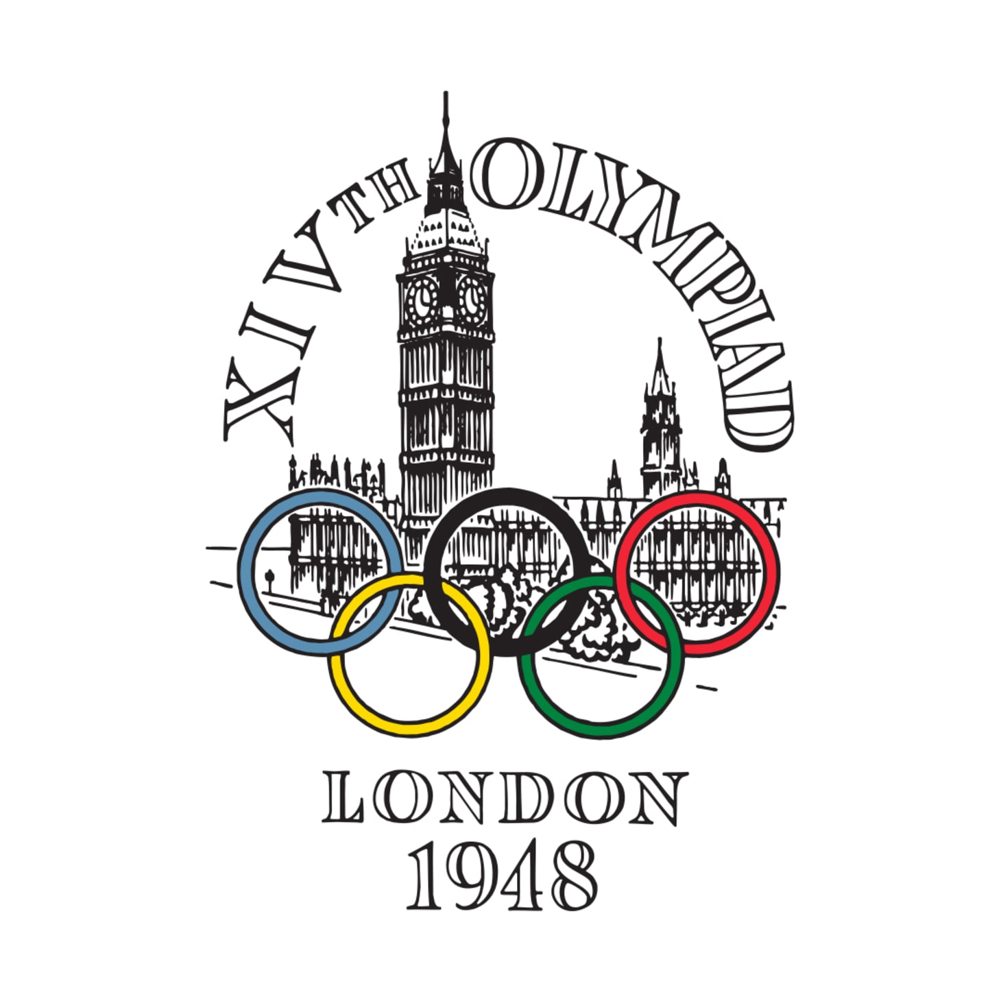 London 1948 Olympic Games emblem