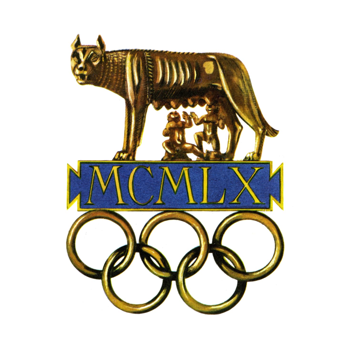 1960 Rome Olympic Games emblem