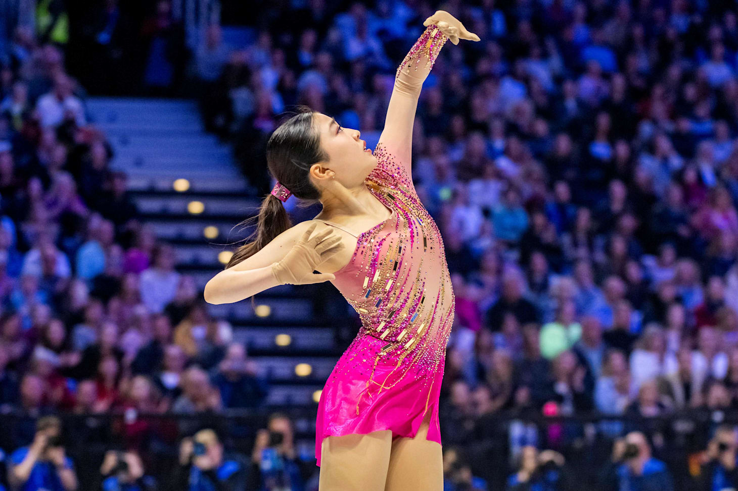 Third at the 2025 ISU World Figure Skating Championships in Boston, USA, Chiba Mone looks to improve on that result in Prague.