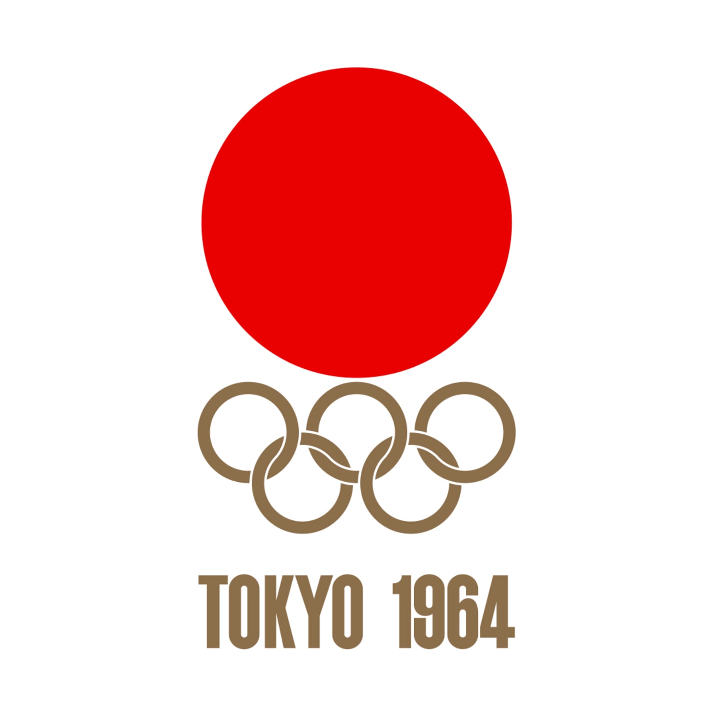 1964 Tokyo Olympic Games emblem