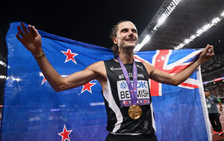 World Athletics Championships 2025: Geordie Beamish's bounces back to  clinch world title: From face spike to 300om steeplechase gold - results