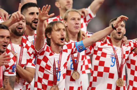 サッカー】W杯3位クロアチア代表ルカ・モドリッチ「まだまだハイ