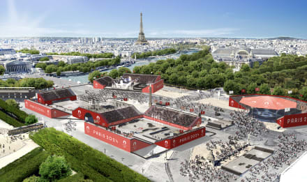 パリ2024：コンコルド広場を舞台とする都市型スポーツ