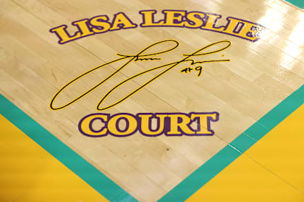 WNBA Lisa Leslie & Becky Hammon サイン入り写真 WNBA legend Lisa Leslie: 