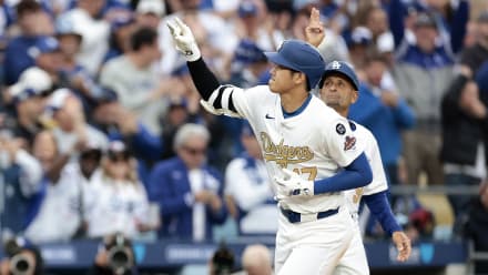 大谷翔平が逆方向へ2試合連続のホームラン…ドジャースは5-4で米