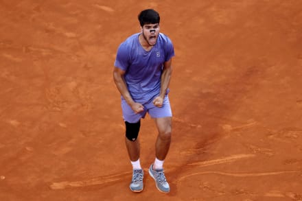 日本未発売 Nike Court Slam Polo サイズM アルカラス 全仏2025 着用モデル