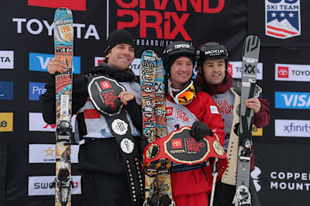 Freestyle skiing: Zoe Atkin and Alex Ferreira win freeskiing