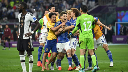FIFAワールドカップカタール2022日本対ドイツ戦、マッチTシャツ　Lサイズ FIFAワールドカップカタール2022日本対ドイツ戦、マッチTシャツ