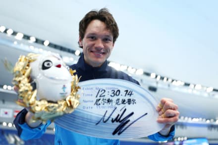 メダル決定｜ニルス・ファンデルプールが金メダル！スピード